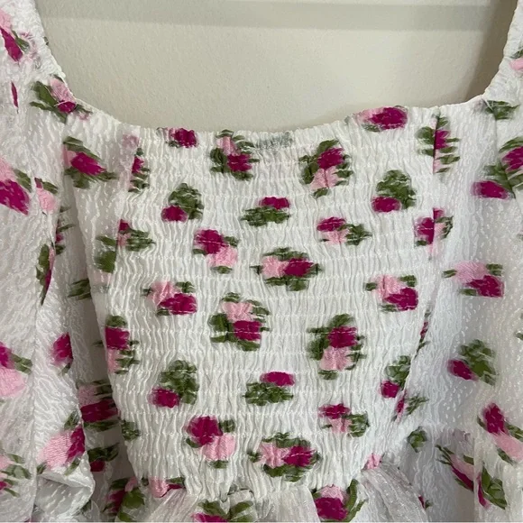 💥SOLD💥BuddyLove Blakely Peplum Short Sleeve Top - Calla Lily - Picture 13 of 13